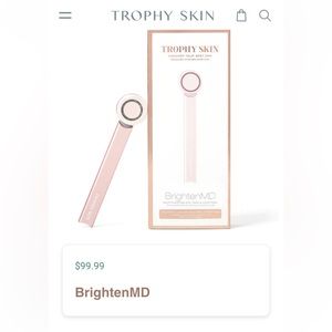 Trophy Skin - Brighten MD- multi function eye, face, and neck tool